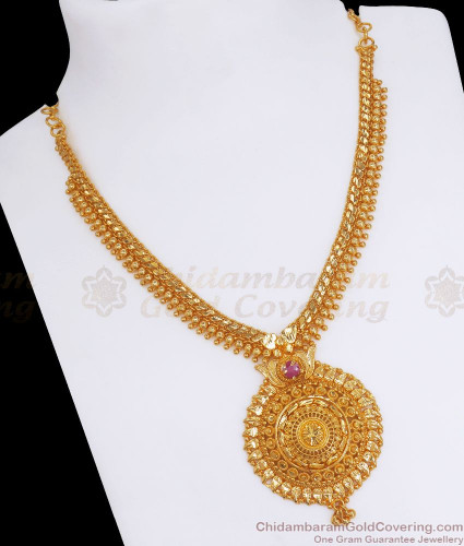Simple Gold Plated Necklace Without Stone Collections NCKN2915-vachngandaiphat.com.vn