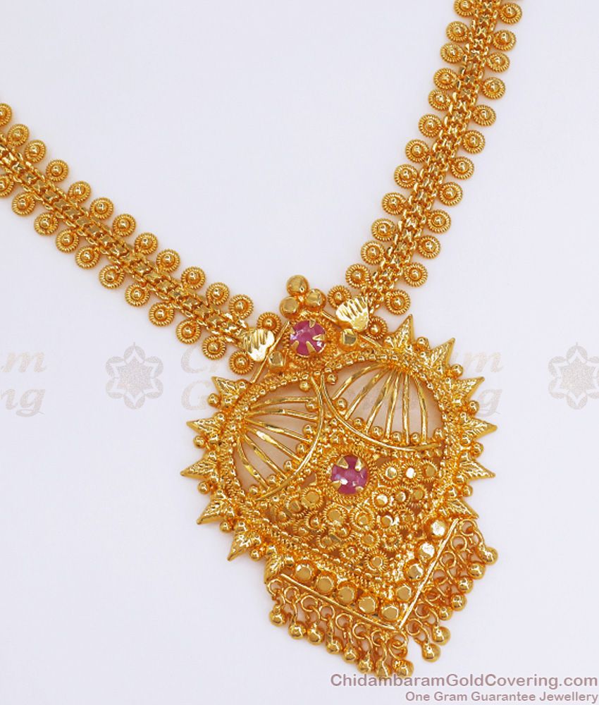 Perfect Gift for Loved Ones Heart Design Gold Necklace NCKN2787