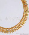 Bridal Wear One Gram Kerala Necklace Mullaipoo Pattern Shop Online NCKN2798