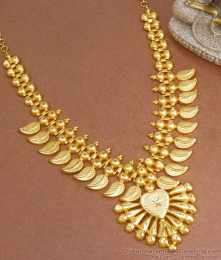 Real Gold Tone Kerala Necklace Bridal Collection For Women NCKN2822 Real Gold Tone Kerala Necklace Bridal Collection For Women NCKN2822