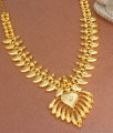 Buy 2 Gram Gold Bridal Necklace Online From Chidambaramgoldcovering NCKN2823