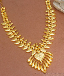 Buy 2 Gram Gold Bridal Necklace Online From Chidambaramgoldcovering NCKN2823 Buy 2 Gram Gold Bridal Necklace Online From Chidambaramgoldcovering NCKN2823