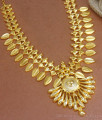 Real Gold Tone Kerala Necklace Bridal Jewelry Pattern Shop Online NCKN2837