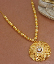 Long Beautiful White Stone Gold Plated Necklace Beads Pattern NCKN2859 Long Beautiful White Stone Gold Plated Necklace Beads Pattern NCKN2859