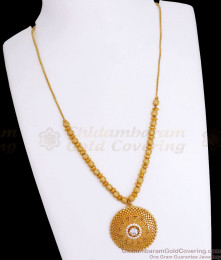 Long Beautiful White Stone Gold Plated Necklace Beads Pattern NCKN2859 Long Beautiful White Stone Gold Plated Necklace Beads Pattern NCKN2859