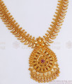 Latest Mullaipoo Gold Plated Necklace Shop Online NCKN2864