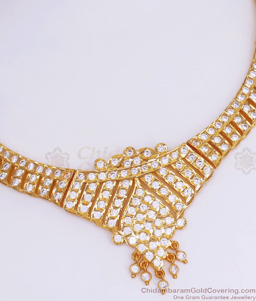 Pure Impon Five Metal Attigai Necklace Shop Online NCKN2872