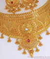 Jodha Akbar Choker Two Gram Gold Grand Choker Necklace Bridal Collection NCKN2884