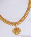 Trendy Calcutta Pattern Gold Plated Necklace Shop Online NCKN2896