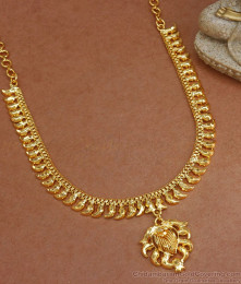 Traditional Mullaipoo Gold Plated Calcutta Necklace Shop Online NCKN2897 Traditional Mullaipoo Gold Plated Calcutta Necklace Shop Online NCKN2897