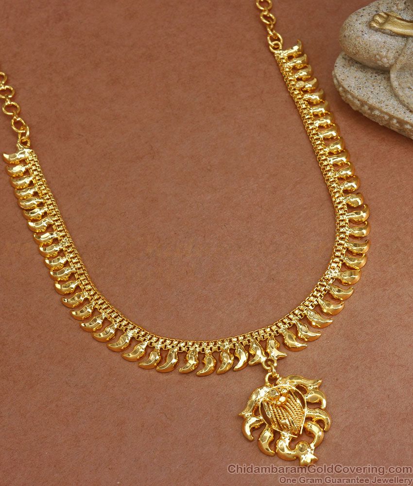 Traditional Mullaipoo Gold Plated Calcutta Necklace Shop Online NCKN2897