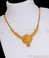 Calcutta Pattern Bridal Gold Imitation Necklace Shop Online NCKN2910