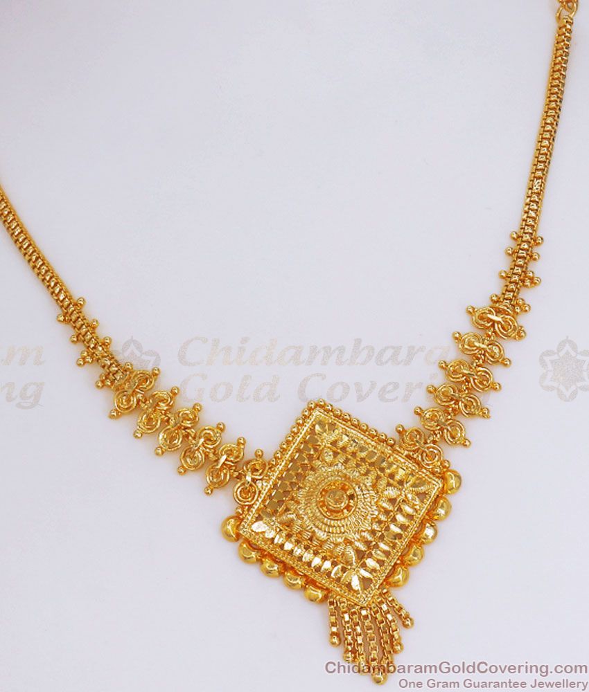 Buy Gold Imitation Bridal Necklace Online At Affordable Price NCKN2913