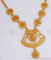 Unique Gold Imitation Necklace Bridal Wear Collections NCKN2921