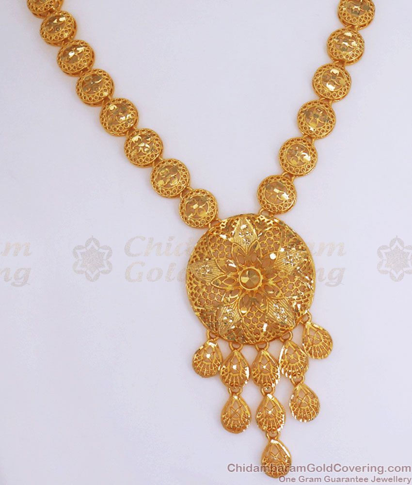 Dubai Real Gold Design Necklace Forming Collection Shop Online NCKN2927