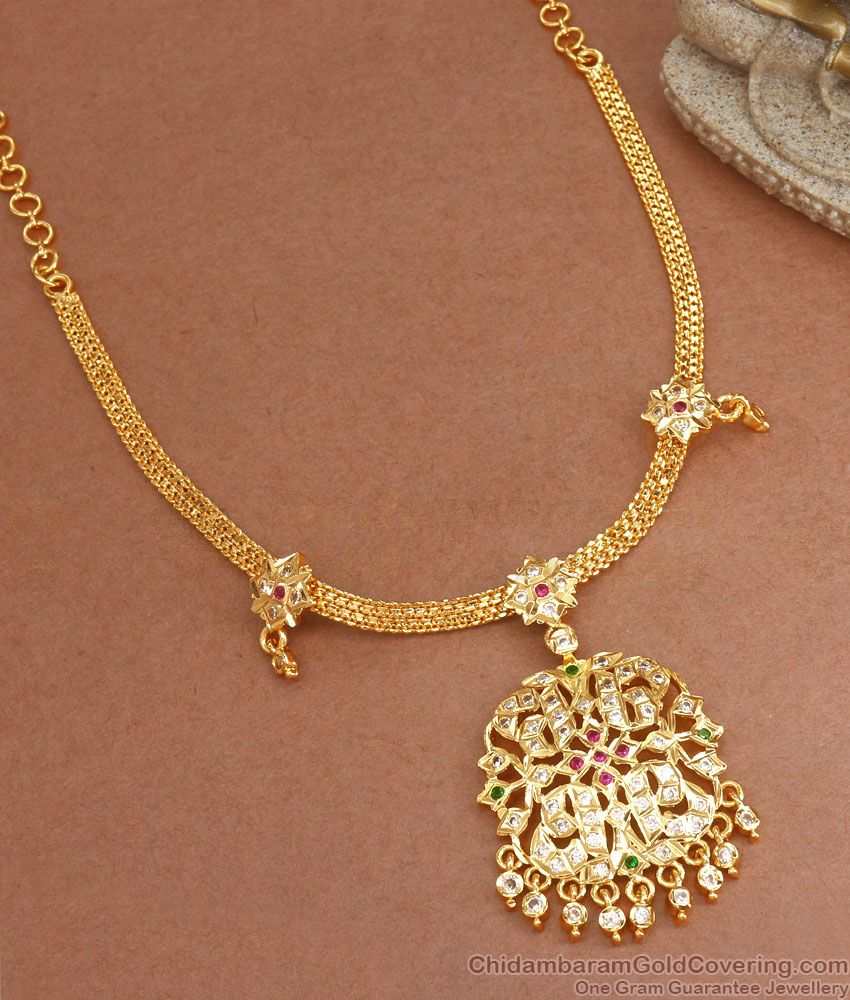 New Impon Attigai Collection South Indian Jewelry NCKN2933