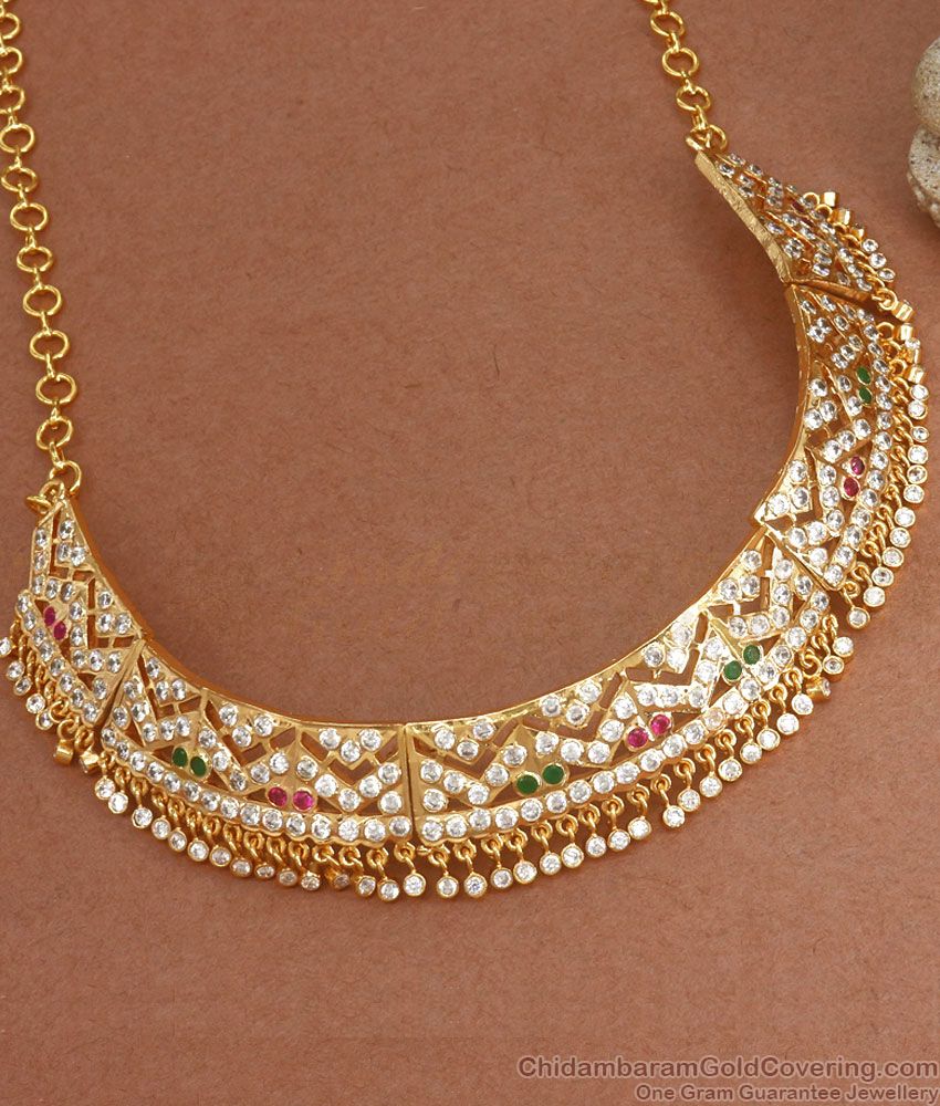 Grand Impon Choker Necklace Collection For Wedding NCKN2935