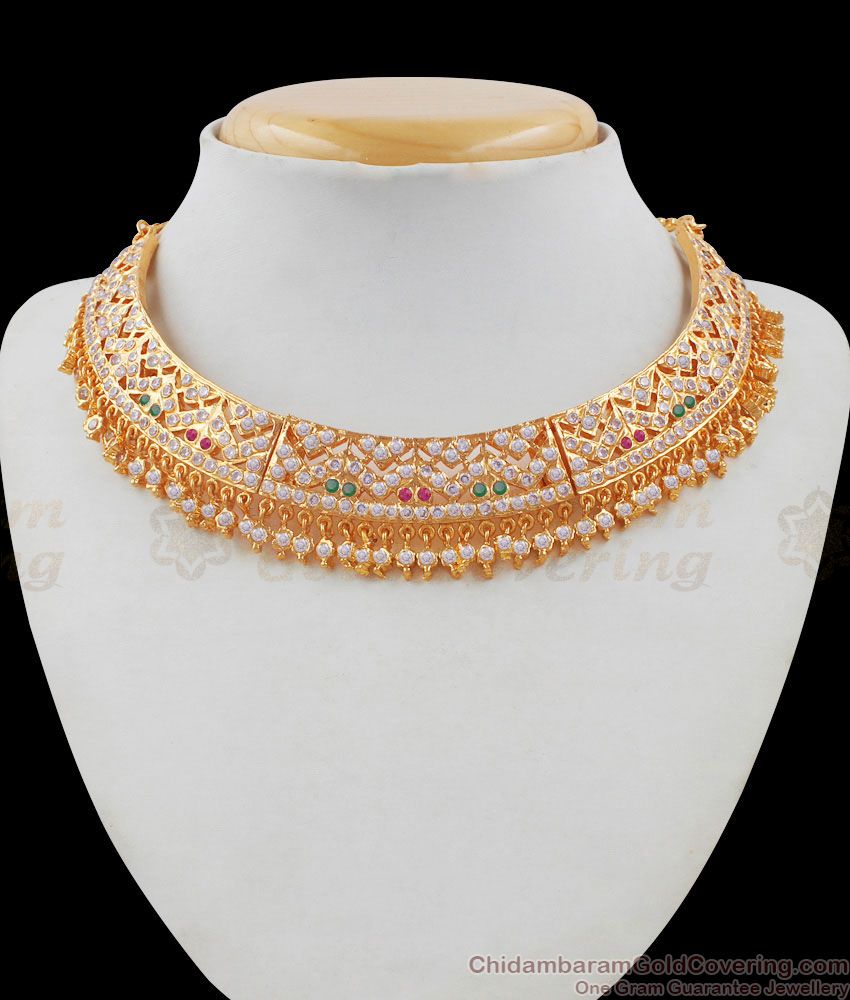 Grand Impon Choker Necklace Collection For Wedding NCKN2935