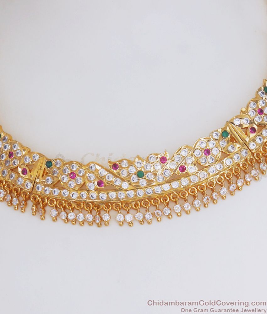 First Quality Impon Choker Necklace Bridal Collection NCKN2936