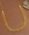 One Gram Gold Necklace Mullaipoo 3 Line Design Shop Online NCKN2941