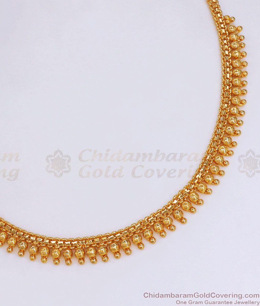 Traditional Gold Plated Necklace Buy Online NCKN2956