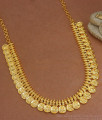 Latest Gold Plated Lakshmi Coin Necklace Shop Online NCKN2960