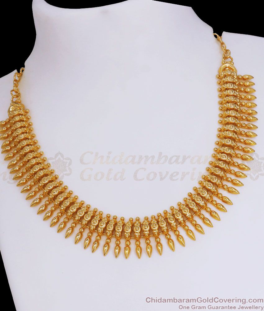 Kerala Mullai Poo Necklace Design Shop Online NCKN2961