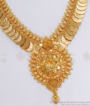 One Gram Lakshmi Gold Coin Necklace Shop Online NCKN2963