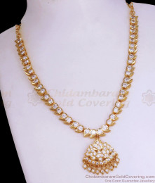 High Quality 5 Metal Impon Necklace White Stone Collections Shop Online NCKN2975 High Quality 5 Metal Impon Necklace White Stone Collections Shop Online NCKN2975