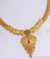 Bridal Design Forming Gold Necklace Enamel Pattern Shop Online NCKN2983