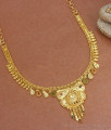 Two Gram Gold Necklace Meenakari Design Forming Jewelry NCKN2984