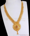 1 Gram Gold Necklace Bridal Wear Jewel Collections For Womens NCKN2991