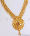 1 Gram Gold Necklace Bridal Wear Jewel Collections For Womens NCKN2991