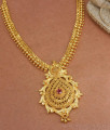 Bridal Gold Plated Ruby Stone Necklace Kerala Gold Jewelry Collections NCKN3001