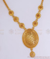 Unique Arabic Pattern Gold Neklace Womens Fashion Collections NCKN3008