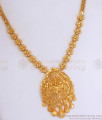 Traditional Gold Plated Necklace Plain Lakshmi Designs NCKN3025