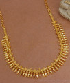 Buy Bridal 1 Gram Gold Necklace Mullai Mottu Designs NCKN3032