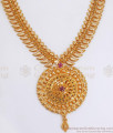 Attractive Gold Plated Neklace Bridal Leaf Designs Shop Online NCKN3087