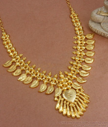 Buy Matt Finish Kerala Bridal Forming Necklace 2 Gram Online Jewelry NCKN3103