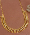 Real Gold Tone Necklace Kerala Designer Pattern Shop Online NCKN3107