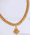 Calcutta Gold Tone Necklace Floral Design Close Neck Collections NCKN3109