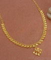 Handcrafted Real Gold Necklace Pattern Heart Designs Shop Online NCKN3110