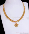 Handcrafted Real Gold Necklace Pattern Heart Designs Shop Online NCKN3110