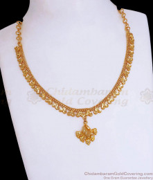 Unique 1 Gram Gold Necklace Calcutta Pattern Shop Online NCKN3111 Unique 1 Gram Gold Necklace Calcutta Pattern Shop Online NCKN3111