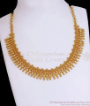 Grand Kerala Bridal Gold Imitation Necklace Mullaipoo Designs NCKN3112