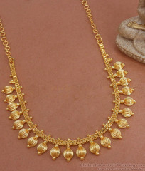 Traditional One Gram Gold Necklace Ball Designs Kerala Jewelry Shop Online NCKN3113 Traditional One Gram Gold Necklace Ball Designs Kerala Jewelry Shop Online NCKN3113