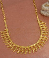 Stylish Close Neck Gold Imitation Necklace Party Wear Collections NCKN3122