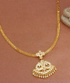 Real Impon Panchaloha Attigai Necklace Swan Dollar Designs NCKN3142