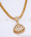 Latest Full White Gati Stone Impon Necklace Collections Shop Online NCKN3143