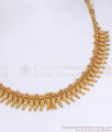 New Model Gold Plated Necklace Kerala Bridal Mullai Collections NCKN3162